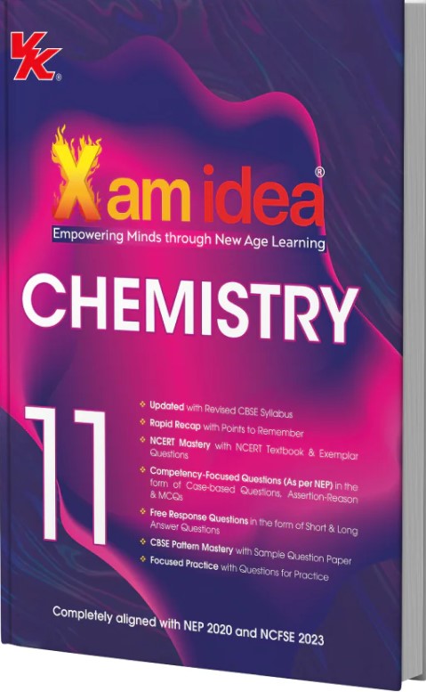  Xam idea Class 11 Chemistry (2025-26) | Latest CBSE Syllabus | Rapid Recaps & Pattern Mastery| Competency-Focused and Free Response Qs